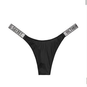 Never worn Victoria’s Secret Shine Strap Black